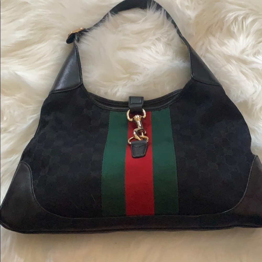 💯100% Authentic Gucci Canvas Monogram Handbag💯🖤